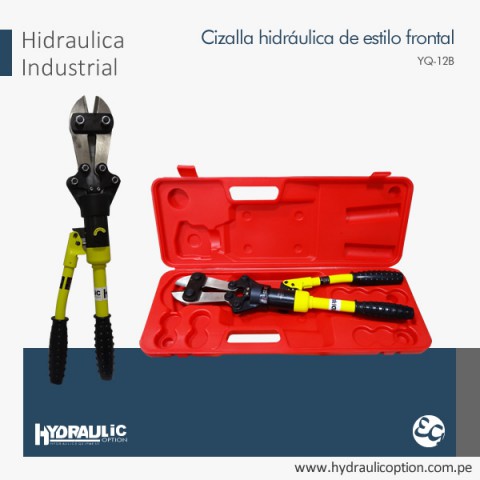 Cizalla hidraulica de estilo frontal yq128 - Hydraulic Option