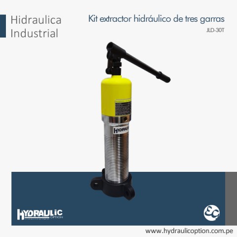 Kit extractor hidraulico de tres garras jld-30t - Hydraulic Option