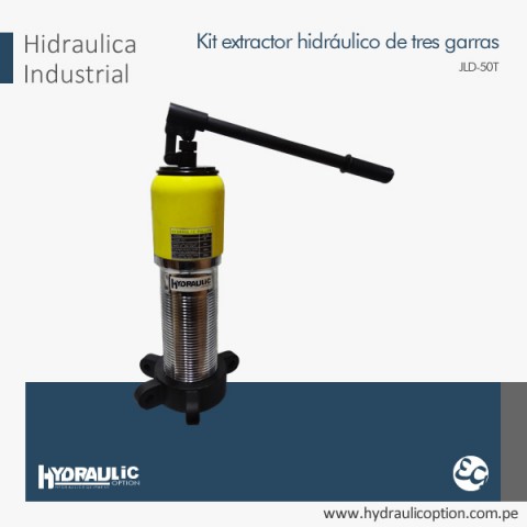 Kit extractor hidraulico de tres garras jld-50t - Hydraulic Option