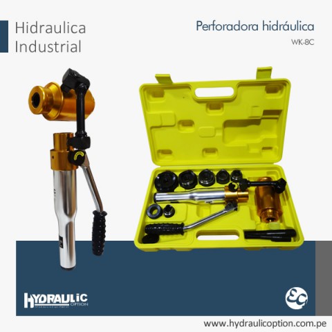 Perforadora hidraulica WK-8C - Hydraulic Option