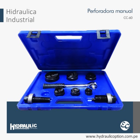 Perforadora manual CC60 - Hydraulic Option