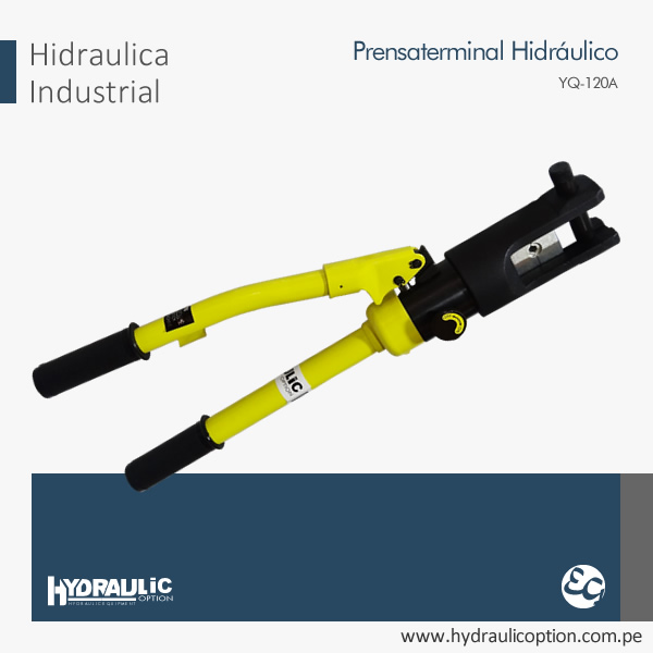 Prensaterminal Hidraulico YQ-120A - Hydraulic Option