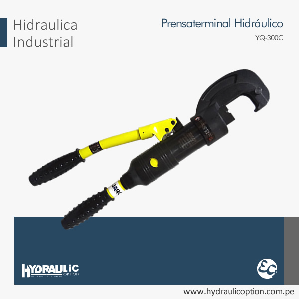 Prensaterminal Hidraulico YQ-300C - Hydraulic Option