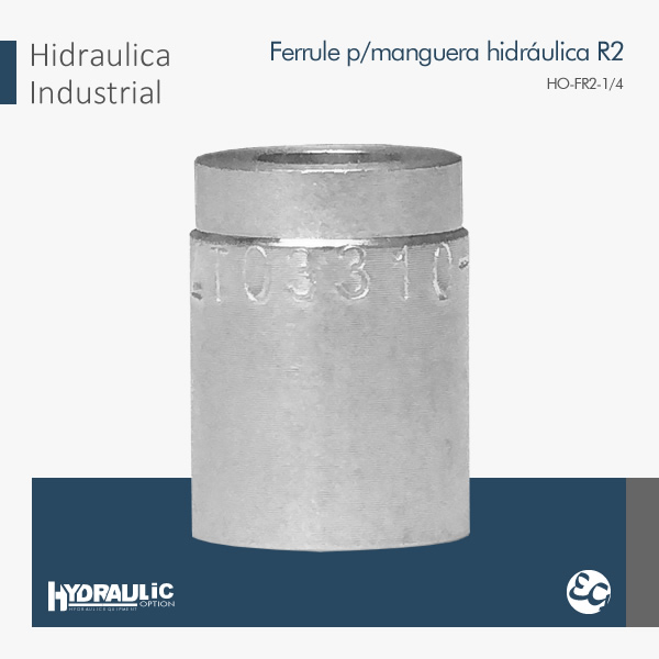 Ferrule para manguera hidraulica HO-FR2-1-4